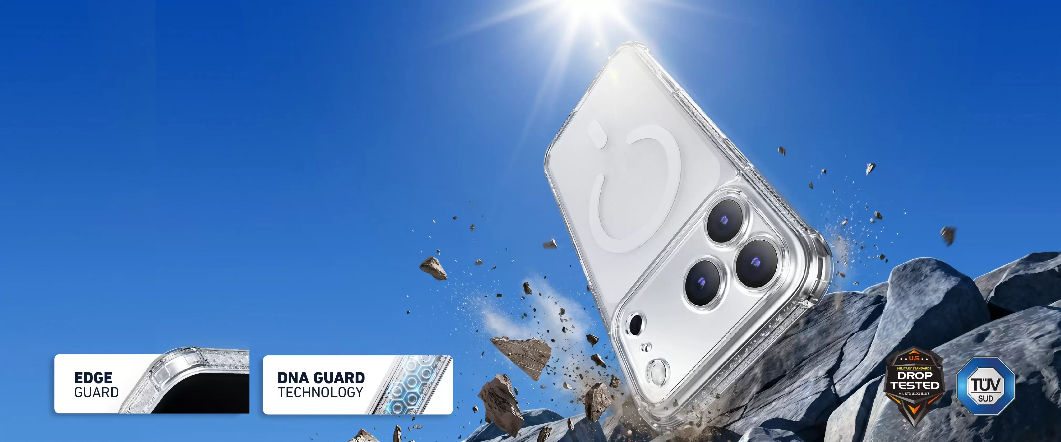 Diseñado con tecnología DNA Guard™