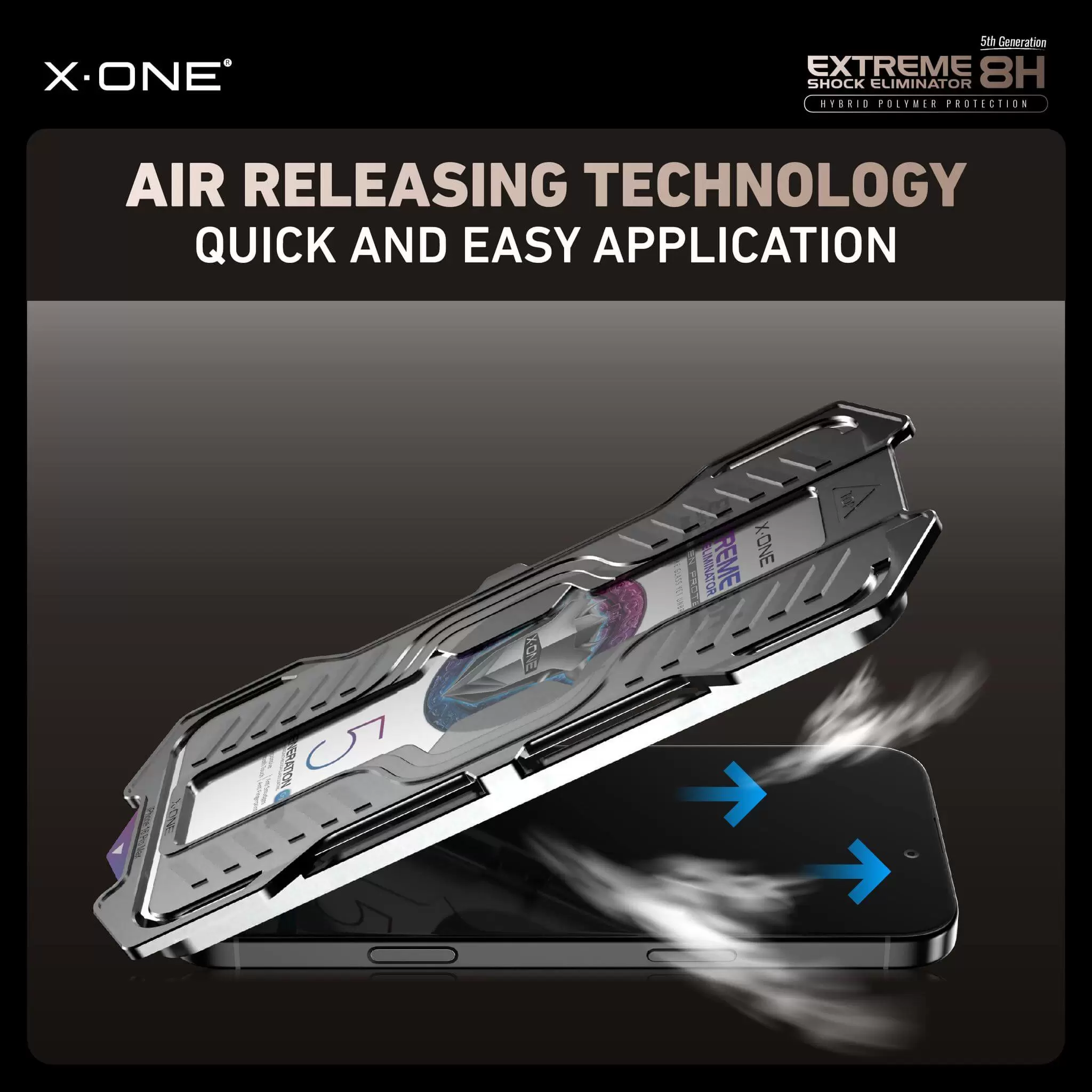 Extreme Shock Eliminator 8H con kit de instalaci&oacute;n - Clear HD