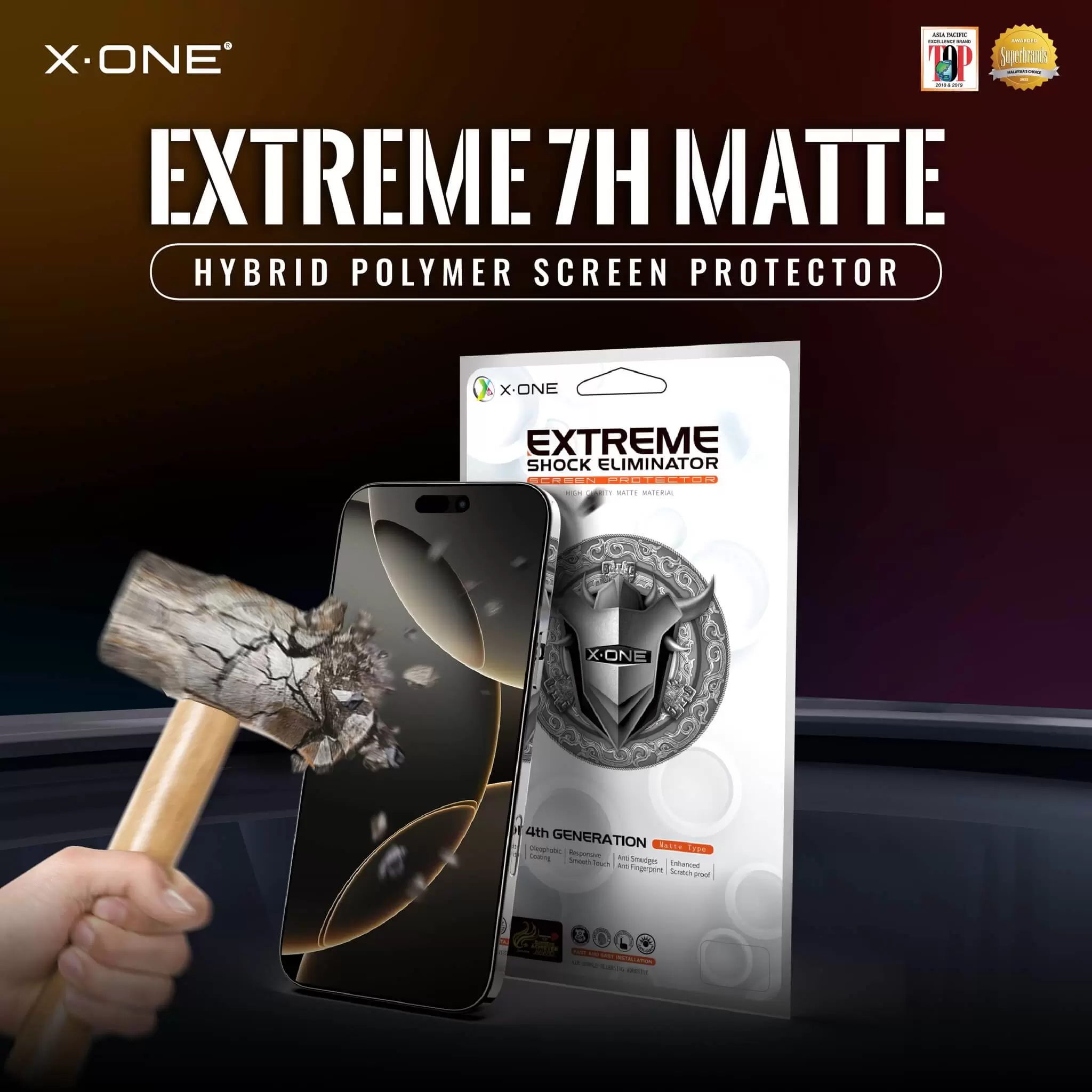 Eliminador de golpes extremos 7H Mate