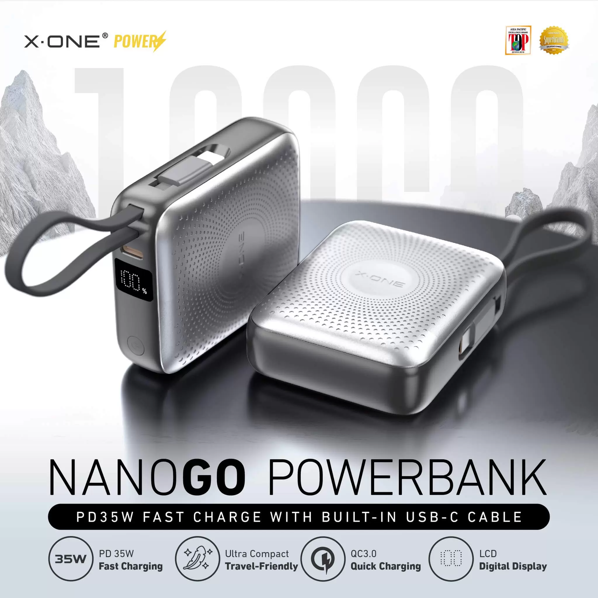Banco de energ&iacute;a NanoGo