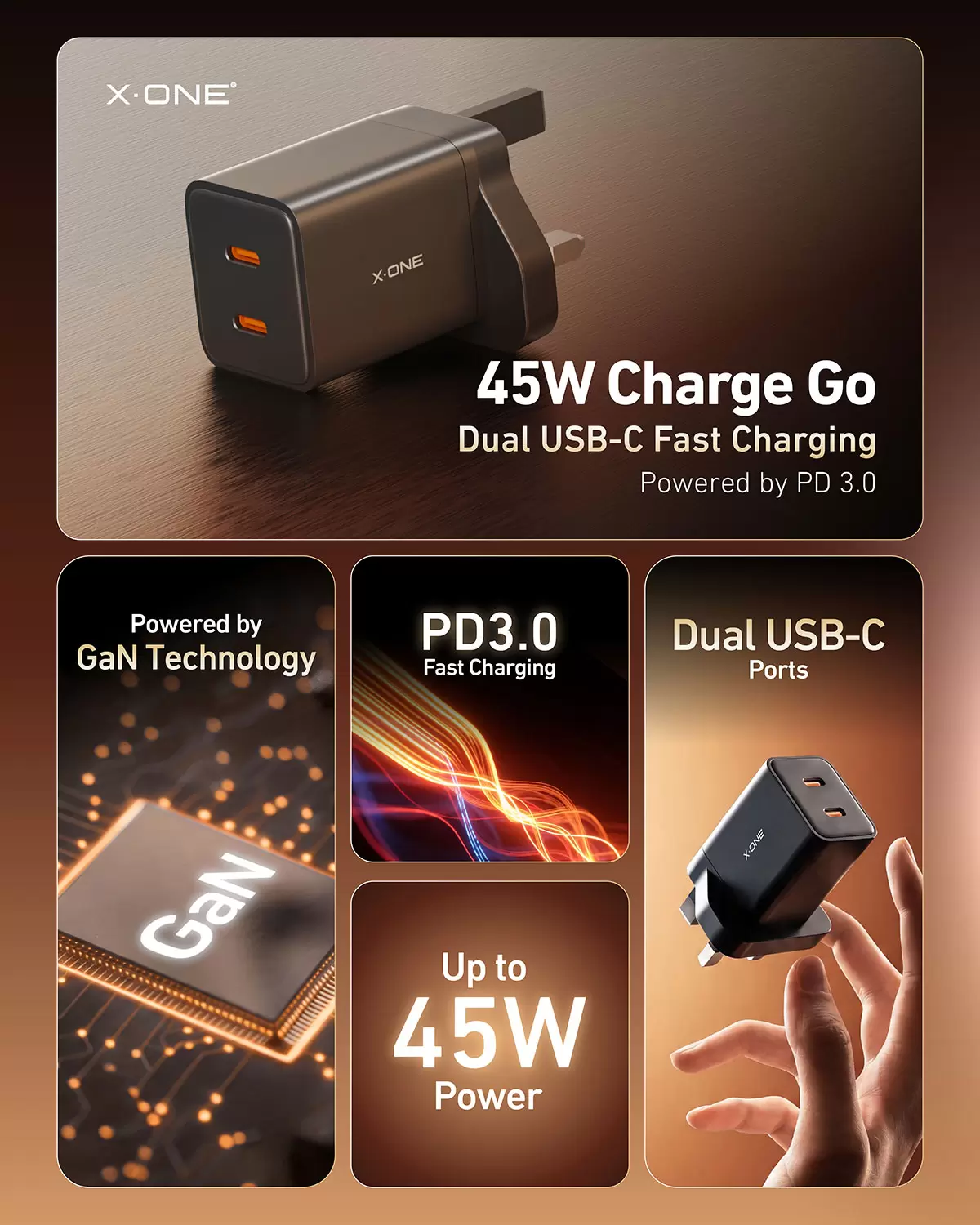 Carga de 45 W