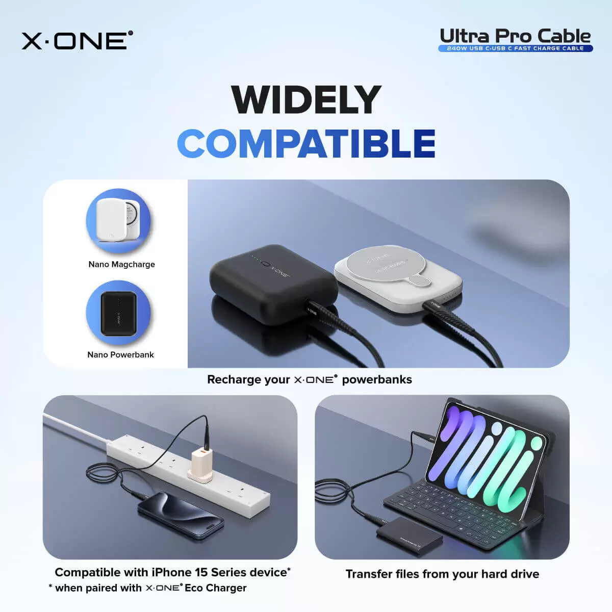 Cable Ultra Pro 240W C a C