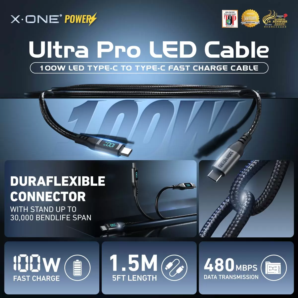 Cable LED Ultra Pro 100W